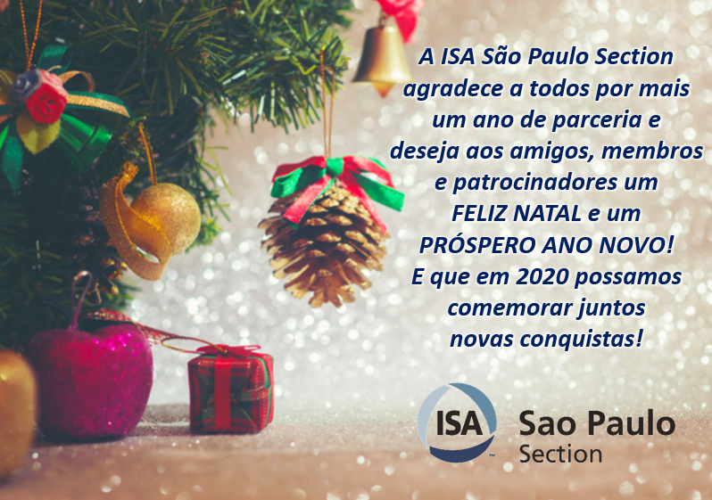 Boas Festas! | ISA São Paulo Section