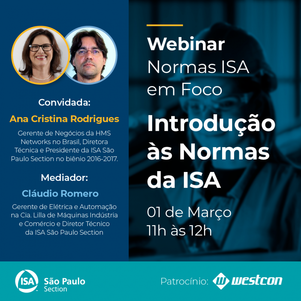 Webinar – Normas ISA em Foco – Introdução às Normas da ISA | ISA São ...